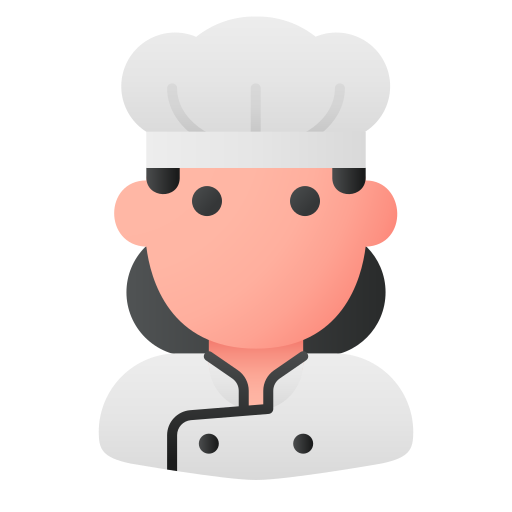 chef Generic Flat Gradient icoon