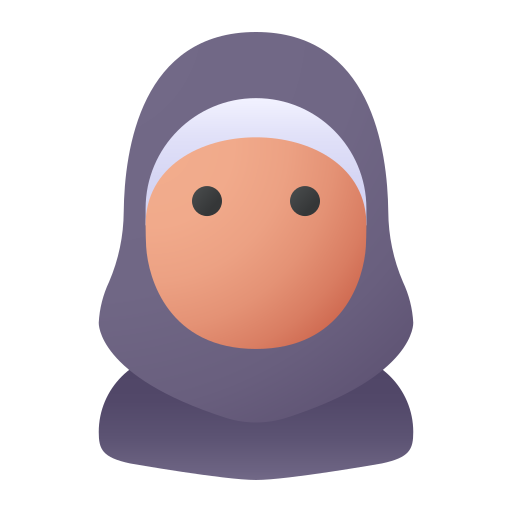 hijab Generic Flat Gradient icoon