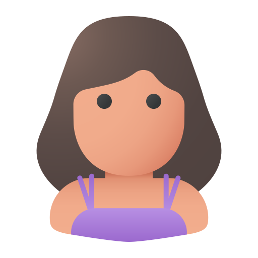 女性 Generic Flat Gradient icon