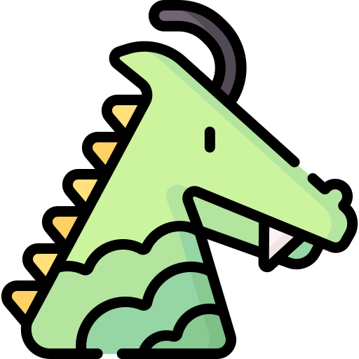 drachen Special Lineal color icon
