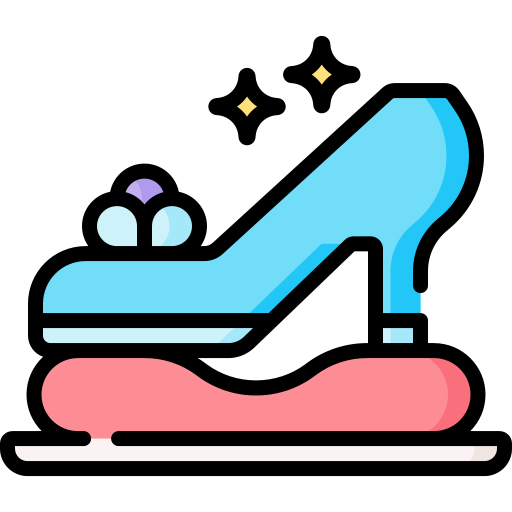 シンデレラの靴 Special Lineal color icon