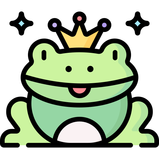 カエルの王子様 Special Lineal color icon