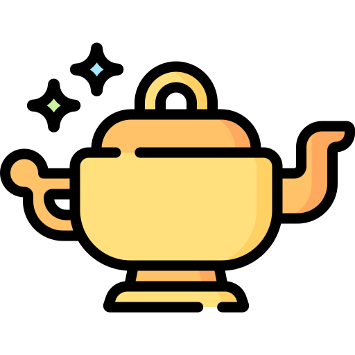 Magic lamp Special Lineal color icon