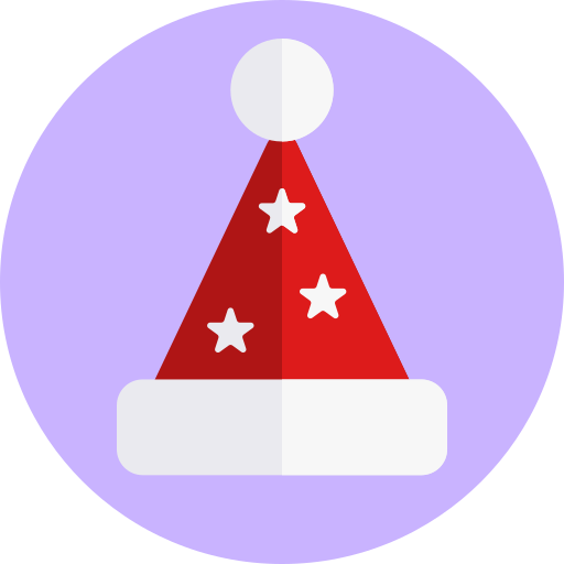 weihnachtsmütze Generic Circular icon