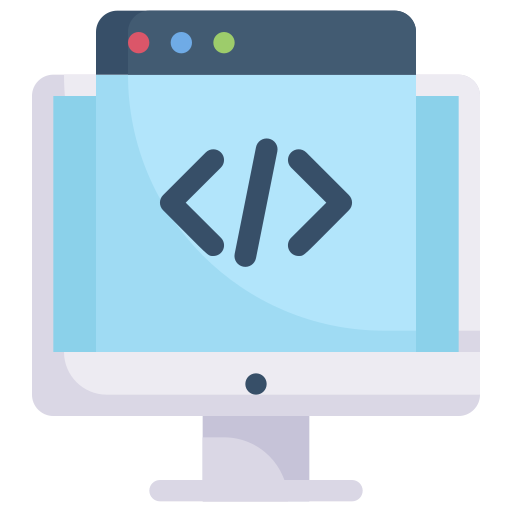 Web coding Generic Flat icon