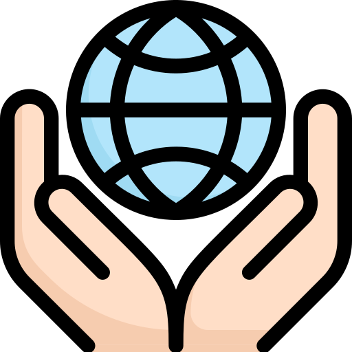 Globe network Generic Outline Color icon