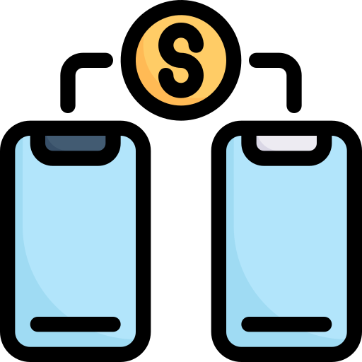 Money transfer Generic Outline Color icon