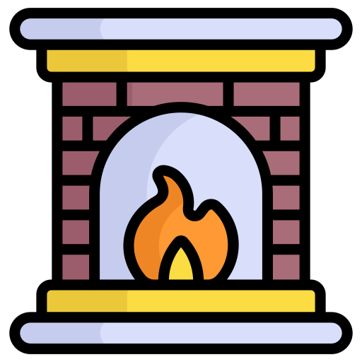 Fire place Generic Outline Color icon
