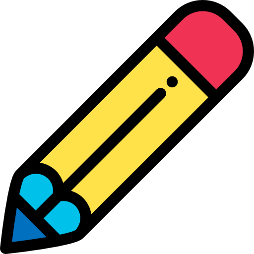 Pencil Detailed Rounded Lineal icon