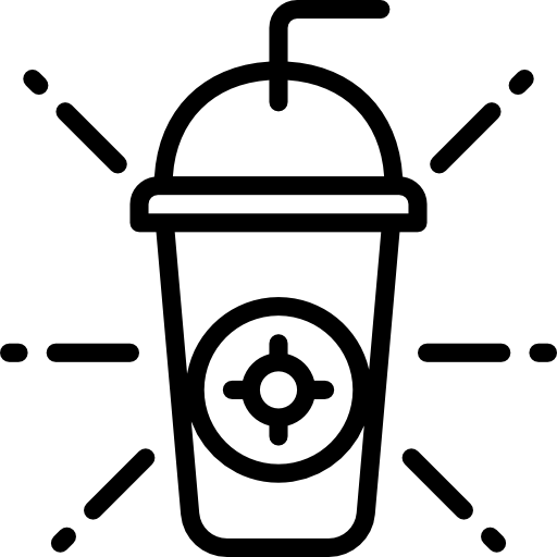 bebida Linector Lineal icono