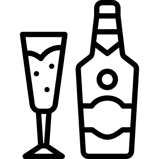szampan Linector Lineal ikona