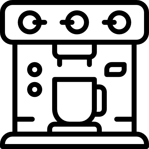 Coffee machine Linector Lineal icon