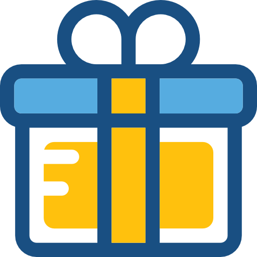 Gift Prosymbols Duotone icon