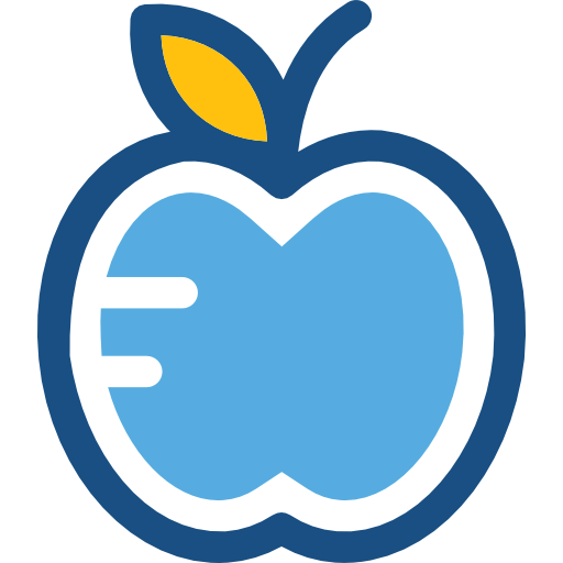 jabłko Prosymbols Duotone ikona