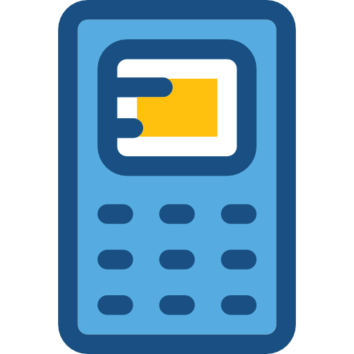 teléfono móvil Prosymbols Duotone icono