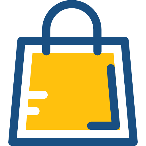 Shopping bag Prosymbols Duotone icon