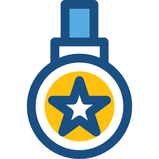 medaille Prosymbols Duotone icoon