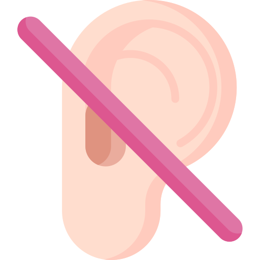 Deafness Special Flat icon