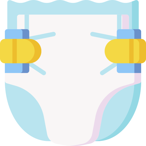 Baby diaper Special Flat icon