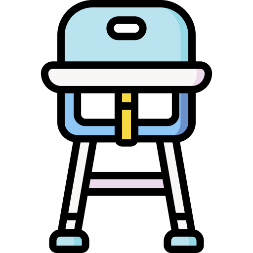 silla de alimentación Special Lineal color icono
