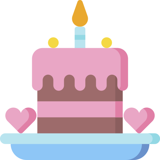 torta di compleanno Special Flat icona