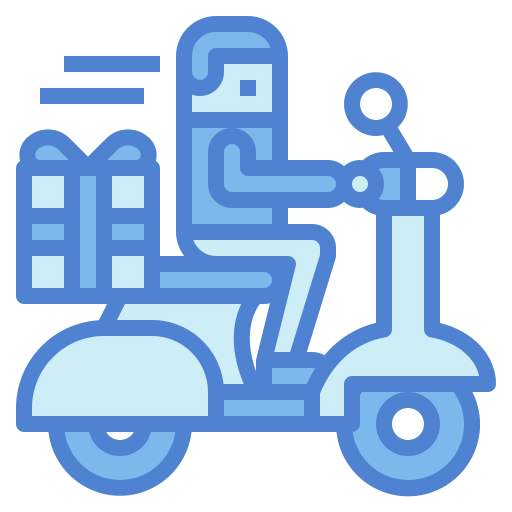 Delivery Generic Blue icon
