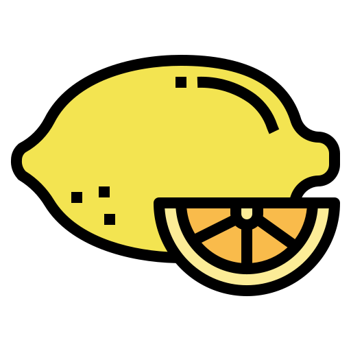 레몬 Smalllikeart Lineal Color icon