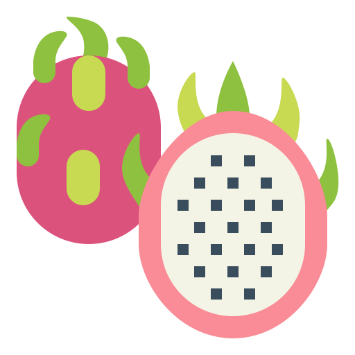 drachenfrucht Smalllikeart Flat icon