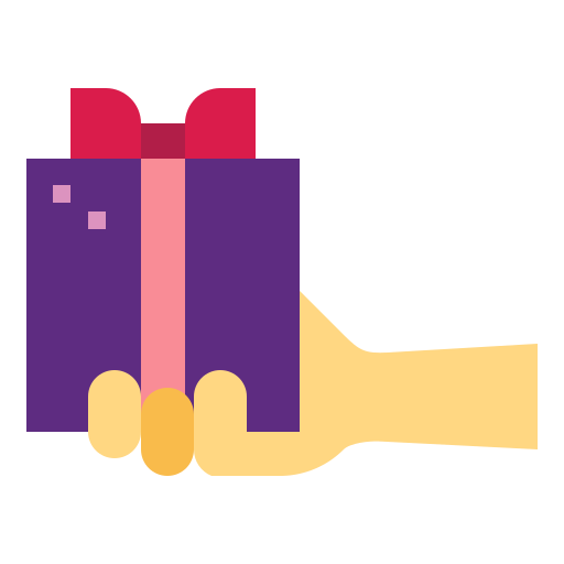 Подарок Smalllikeart Flat иконка