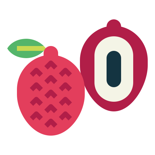 lychee Smalllikeart Flat icono