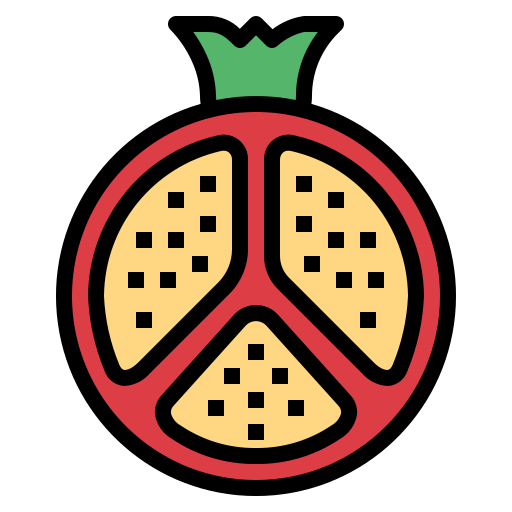 Pomegranate Smalllikeart Lineal Color icon