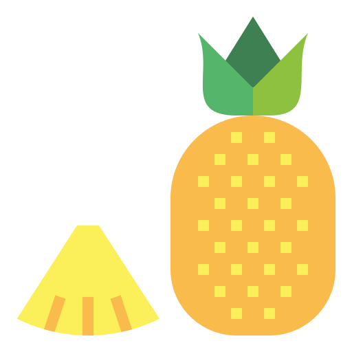 ananas Smalllikeart Flat icona