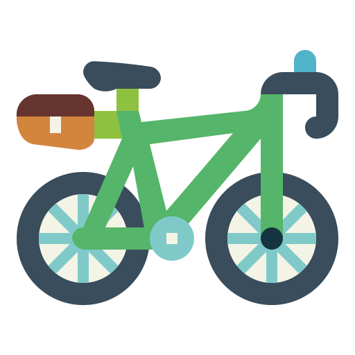 bicicleta Smalllikeart Flat icono
