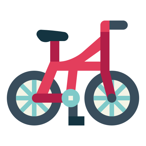 Bike Smalllikeart Flat icon
