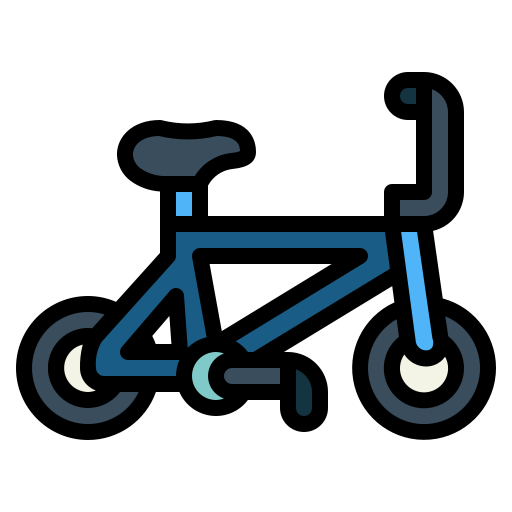 bicicleta Smalllikeart Lineal Color icono