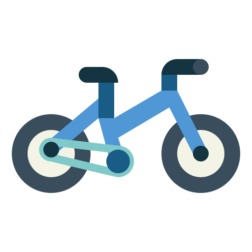 bicicletta Smalllikeart Flat icona