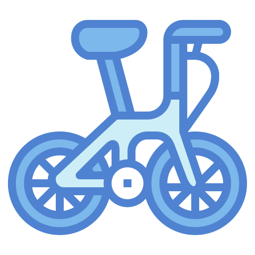 自転車 Generic Blue icon