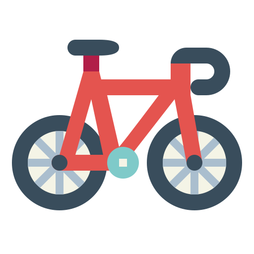 fahrrad Smalllikeart Flat icon