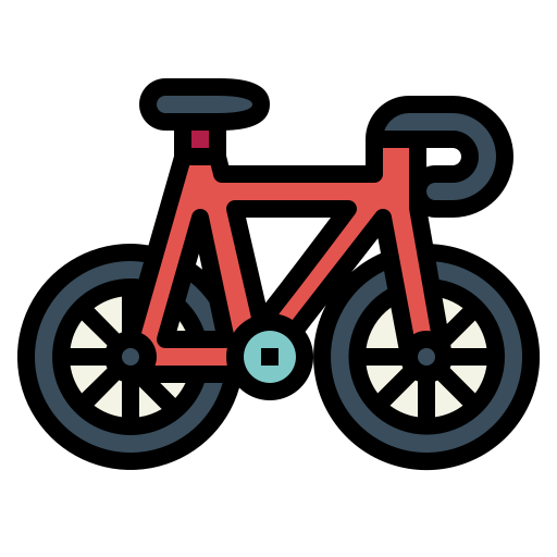 bicicleta Smalllikeart Lineal Color icono