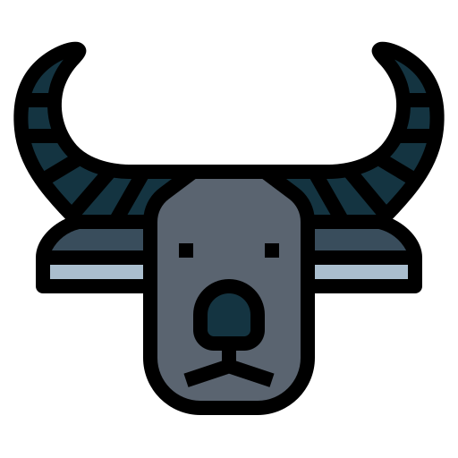 büffel Smalllikeart Lineal Color icon