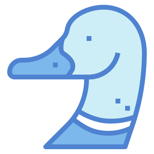 pato Generic Blue icono