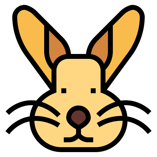 Rabbit Smalllikeart Lineal Color icon