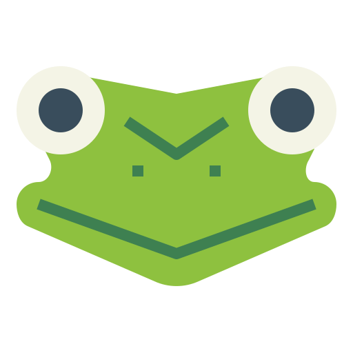 Frog Smalllikeart Flat icon