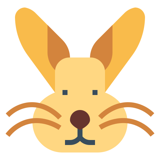 conejo Smalllikeart Flat icono