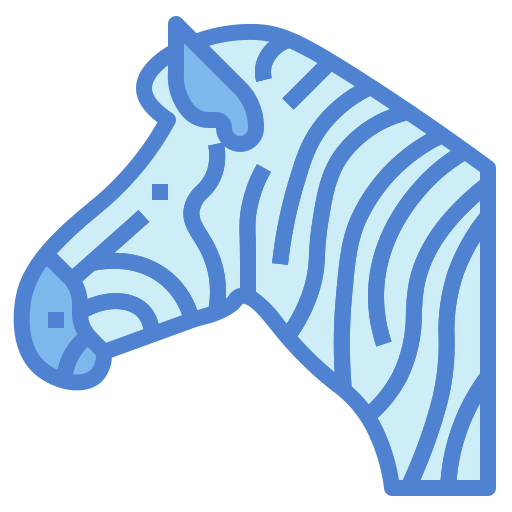 zebra Generic Blue icona