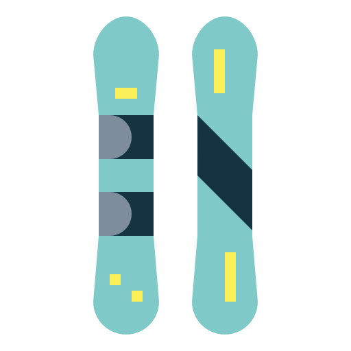 snowboard Smalllikeart Flat icono