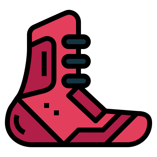 Shoes Smalllikeart Lineal Color icon