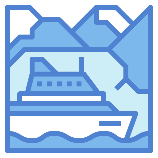 kreuzfahrten Generic Blue icon