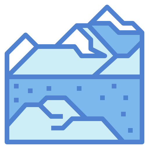 빙산 Generic Blue icon