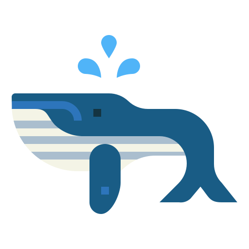 balena Smalllikeart Flat icona
